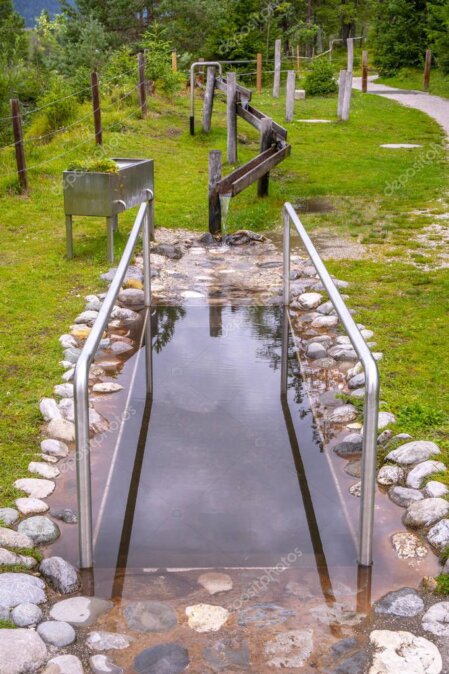 Anwendung eines erfrischenden Armbads